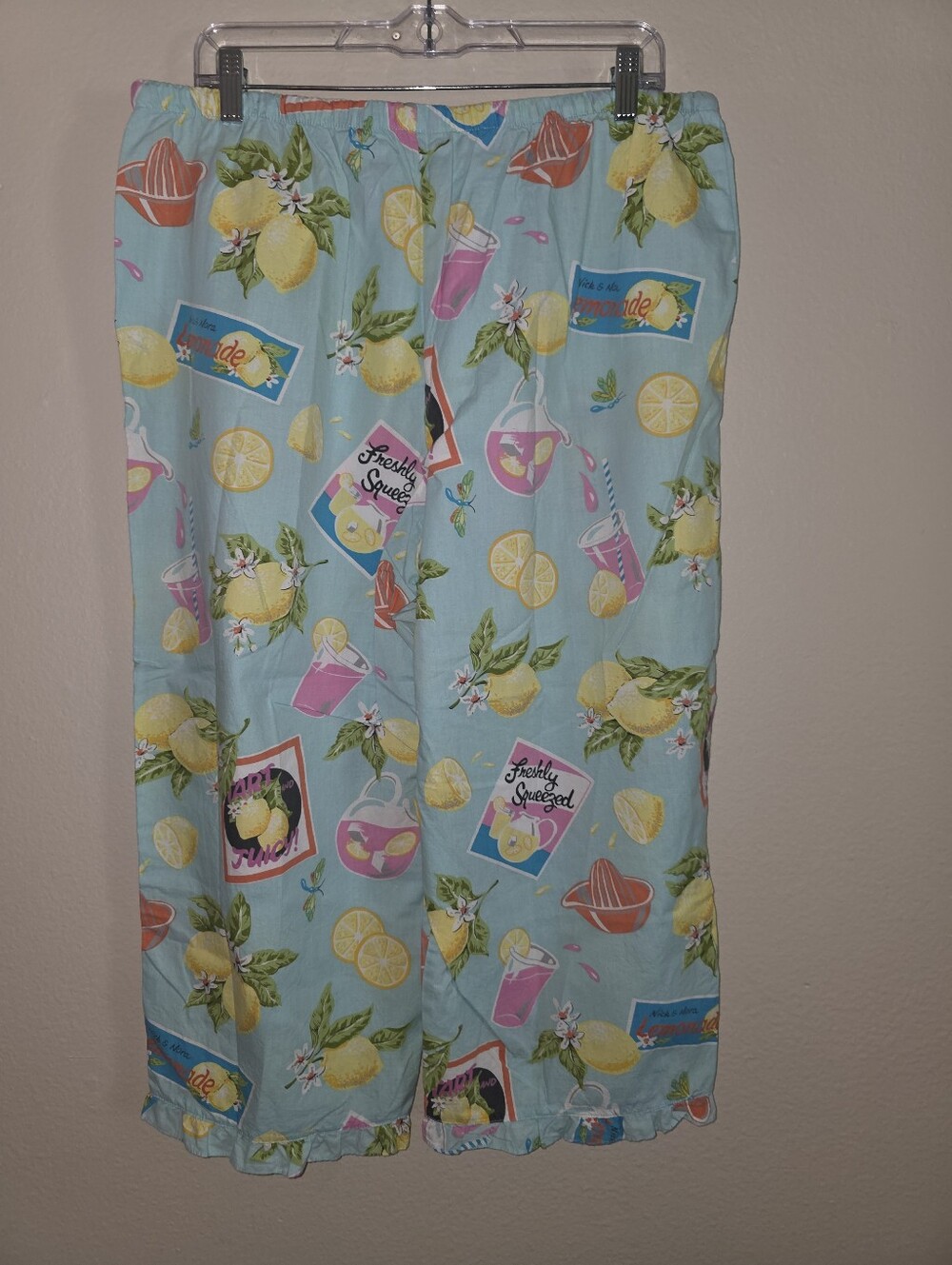 Nick & Nora - Lemonade Pajama Bottoms Size Large - Picture 3 of 5